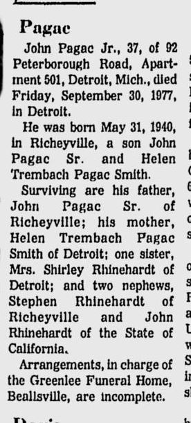 John Pagac Jr.